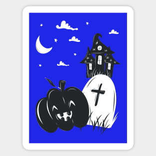 Pumpkin Night Sticker